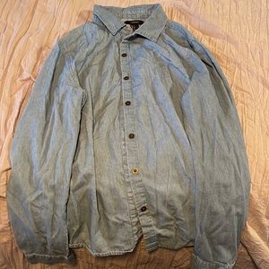 Jean long sleeve Shirt/Blouse